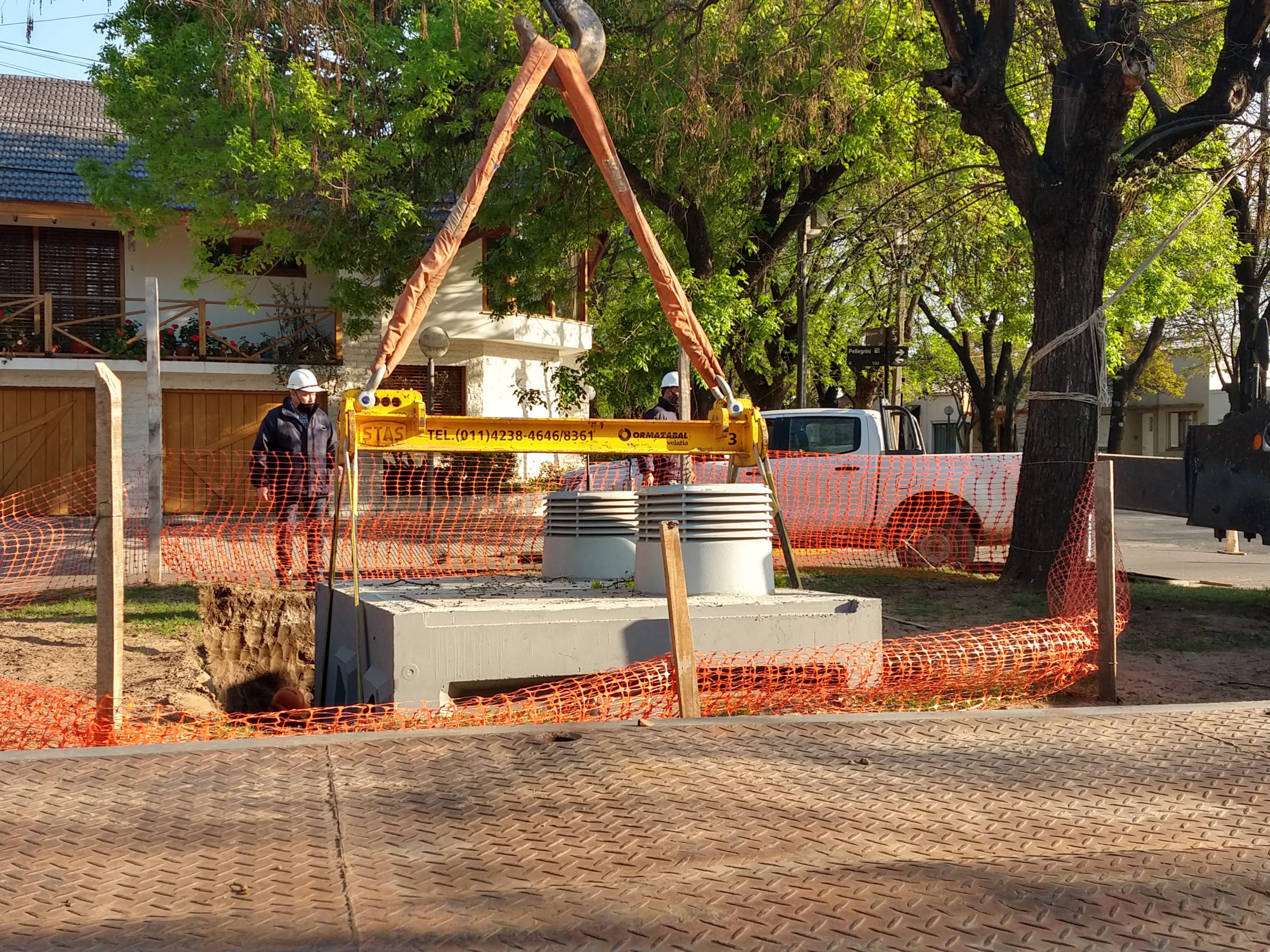 Se instaló una subestación transformadora subterránea OesteBA