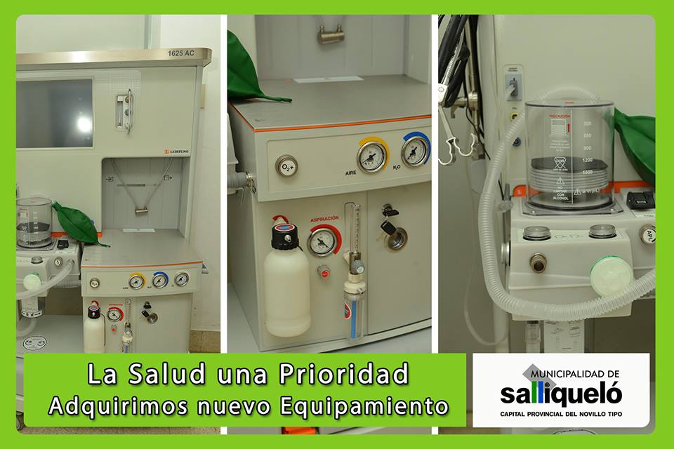 Salliqueló: compraron equipamiento médico