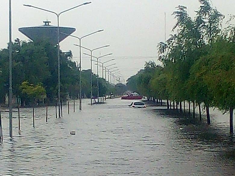 Fuertes lluvias en Pehuajó: más de 100 milímetros inundaron la ciudad