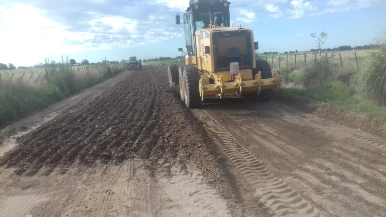 Innovación en caminos: en Rivadavia estabilizan con un residuo de la soja