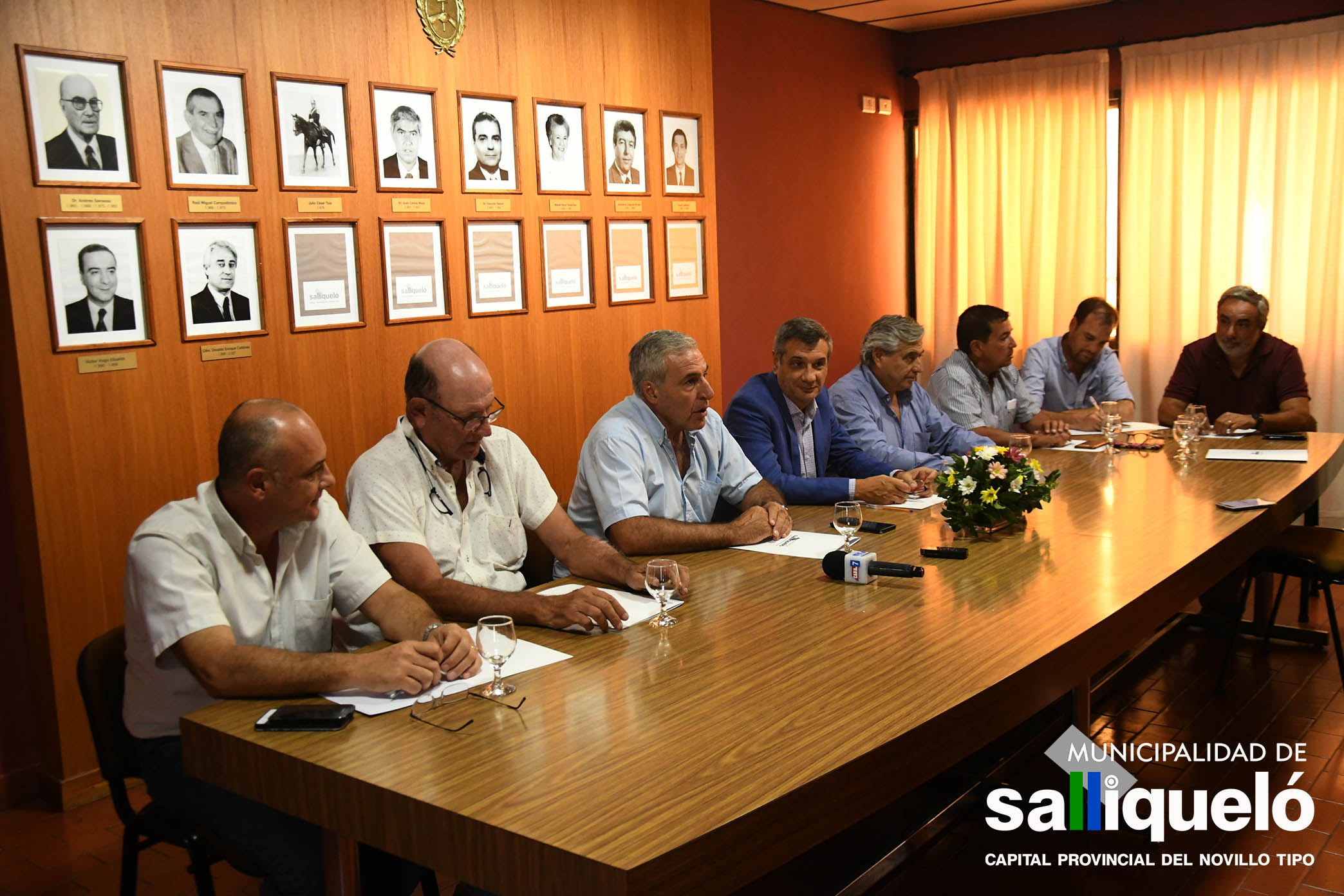 Se realizó en Salliqueló la primera reunión de intendentes de 2019