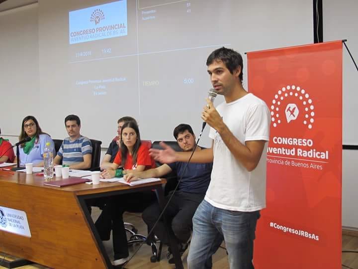 Valentín Miranda, en la convención caliente de la UCR