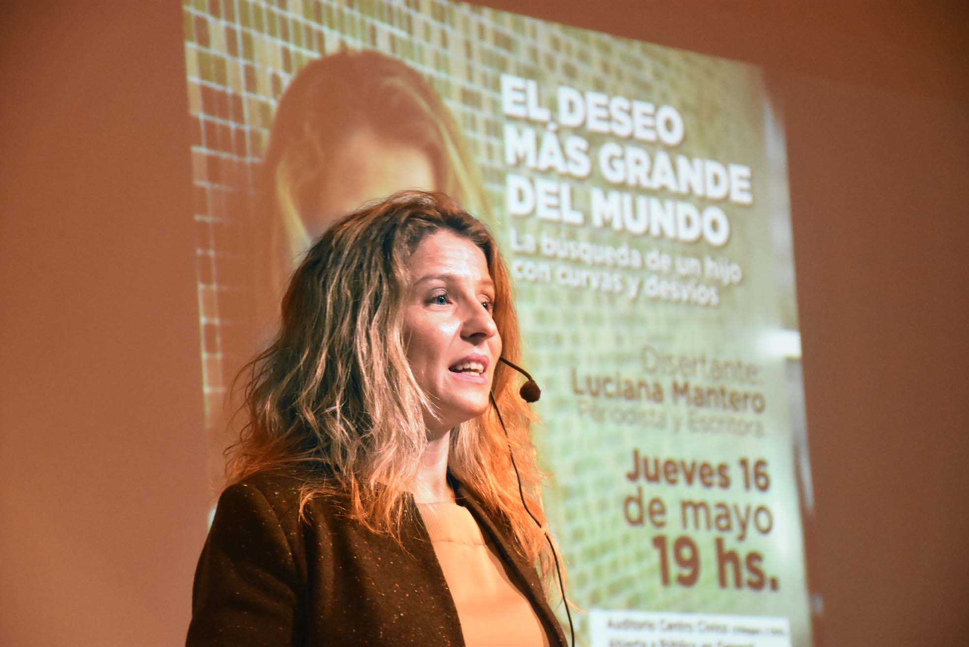 Luciana Mantero presentó su libro en Trenque Lauquen