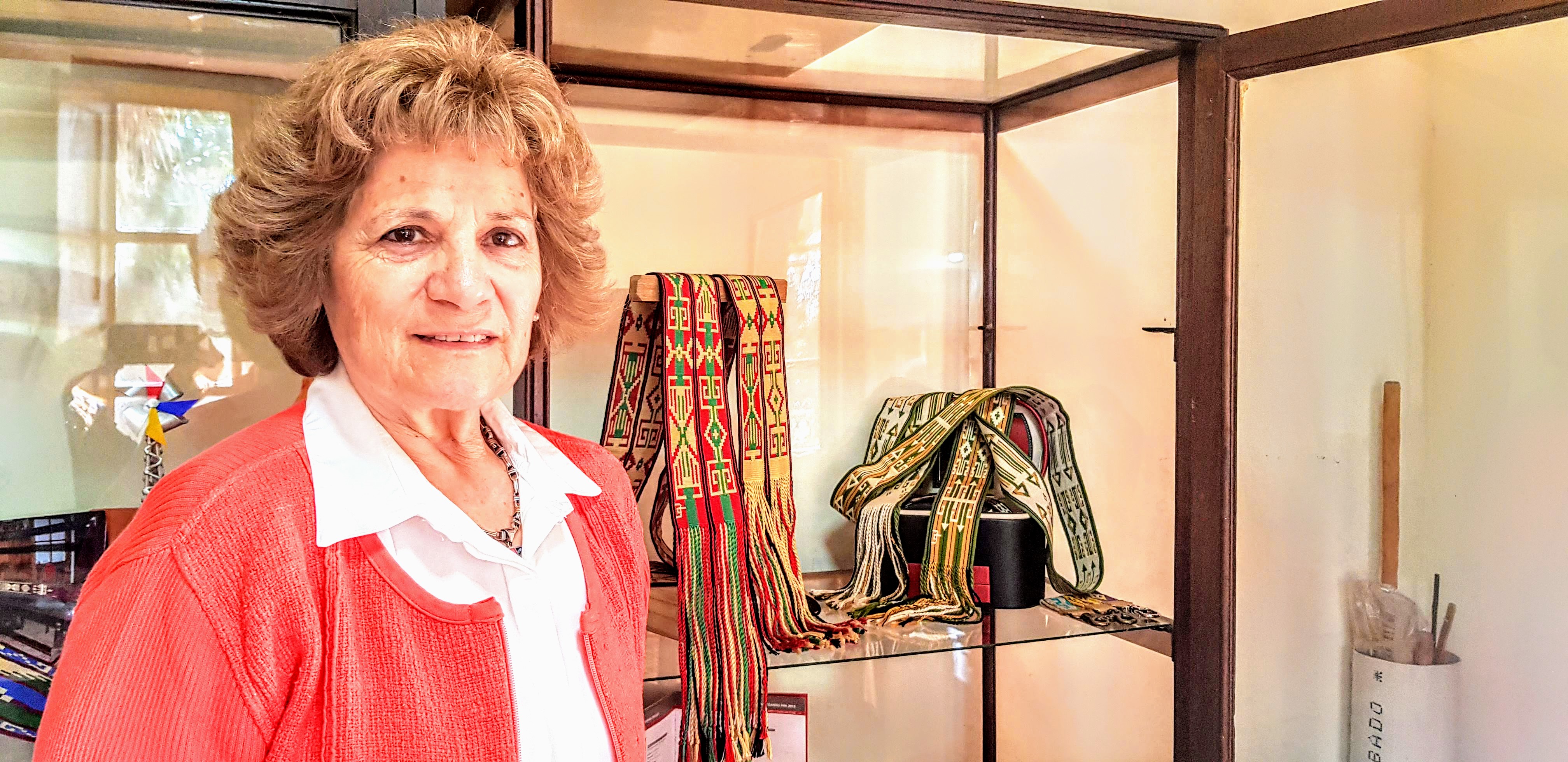 Olga Berna Nasca y los telares de Pellegrini