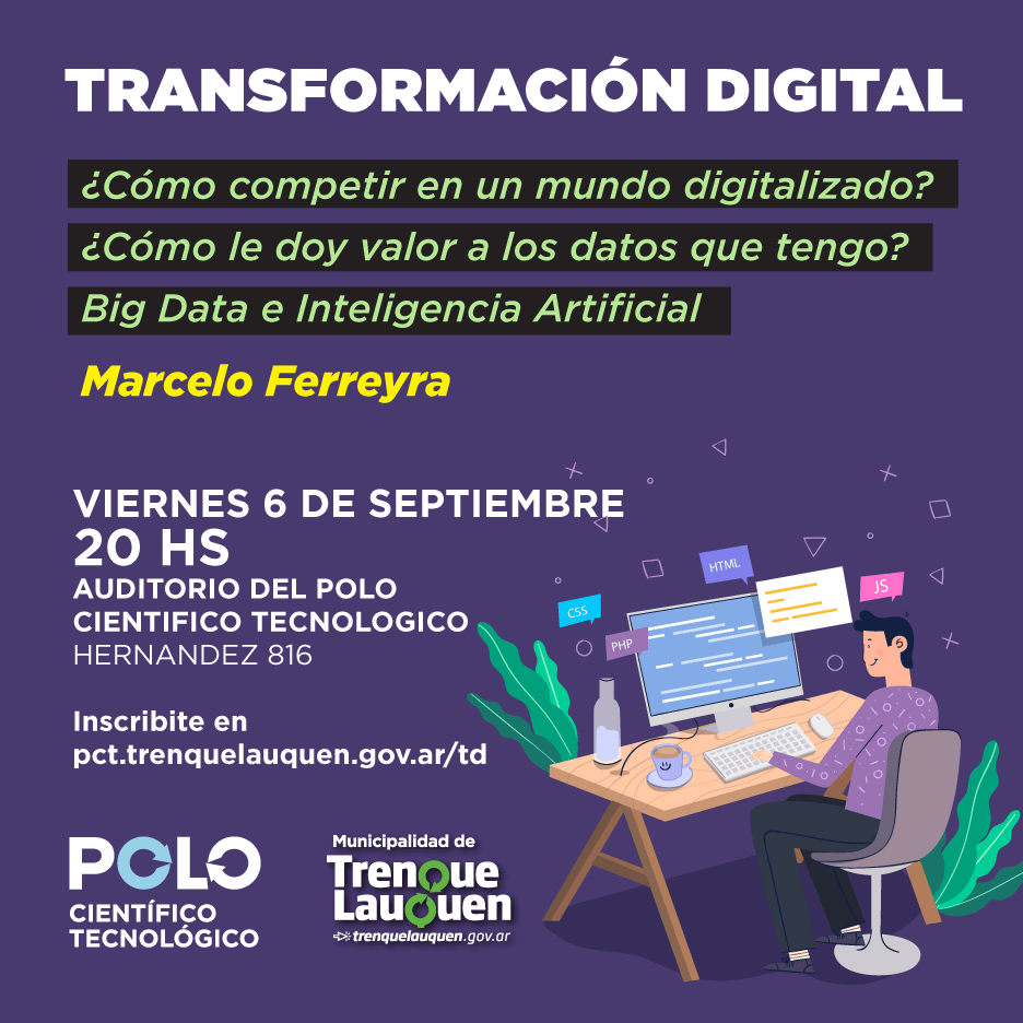 Dictan una charla sobre tecnología y conocimiento