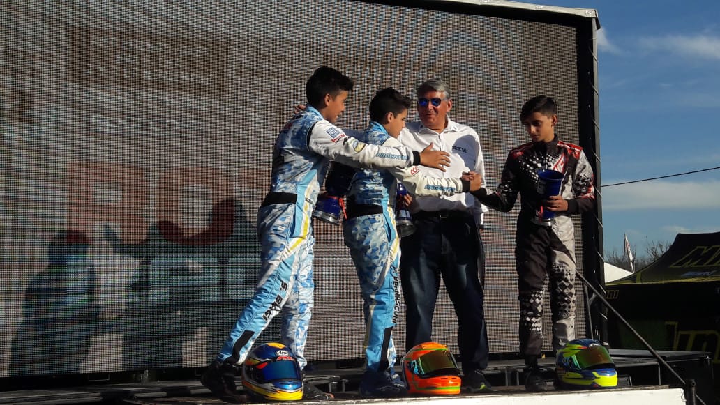Karting: Felipe Bernasconi festejó en Junior Max