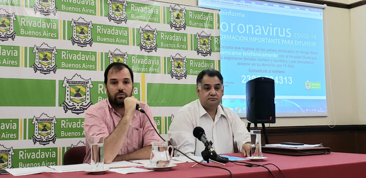 Rivadavia: toman medidas ante la pandemia del coronavirus