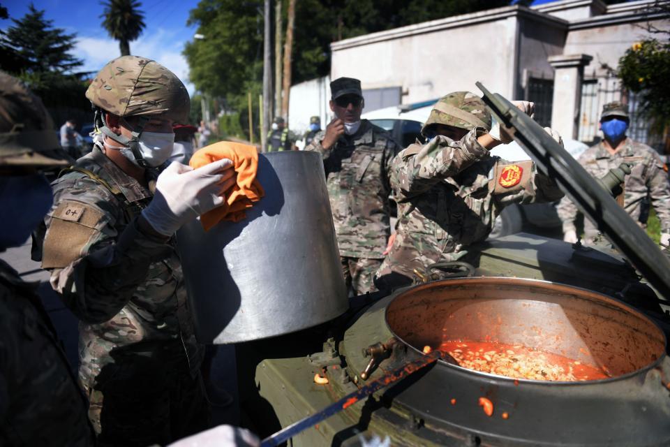 Nuevamente el Ejército distribuirá alimentos elaborados en Pellegrini