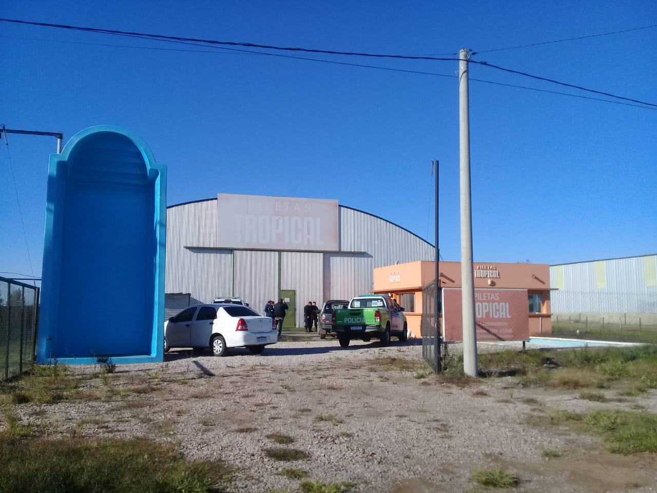 La Justicia de La Pampa realizó un allanamiento en una empresa de Trenque Lauquen