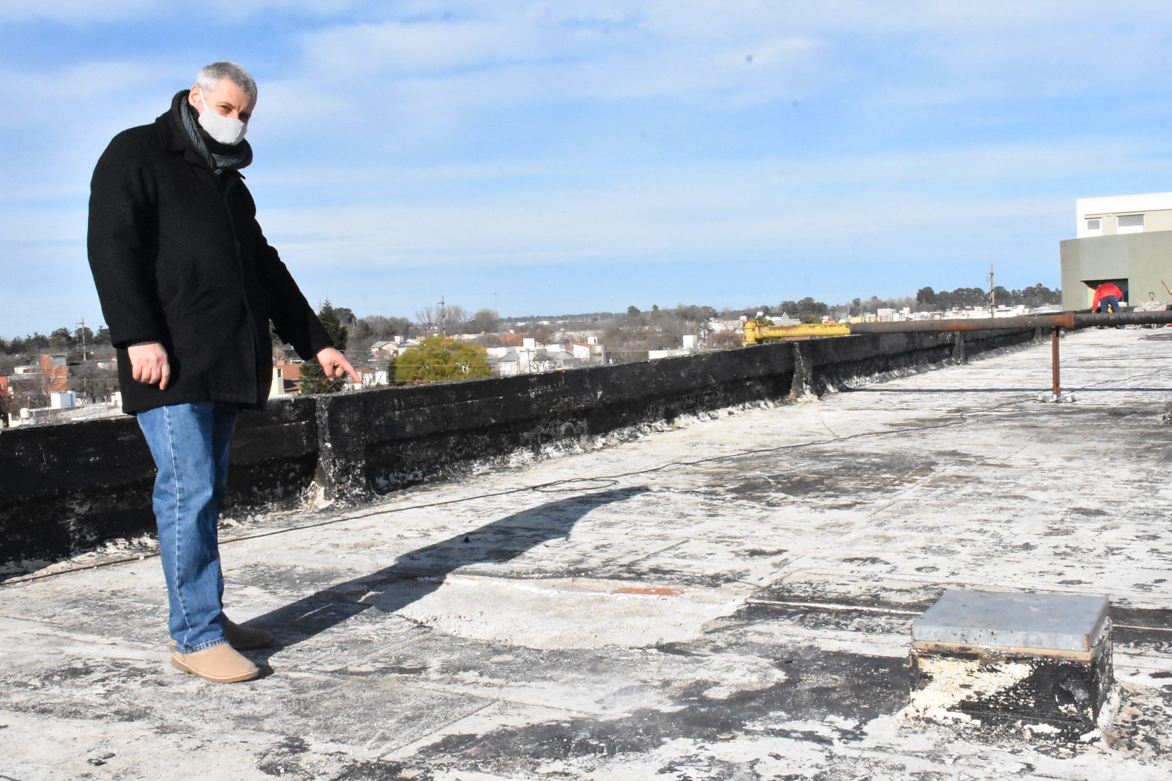 El Municipio comenzó la obra de reparación de los techos en los colegios secundarios