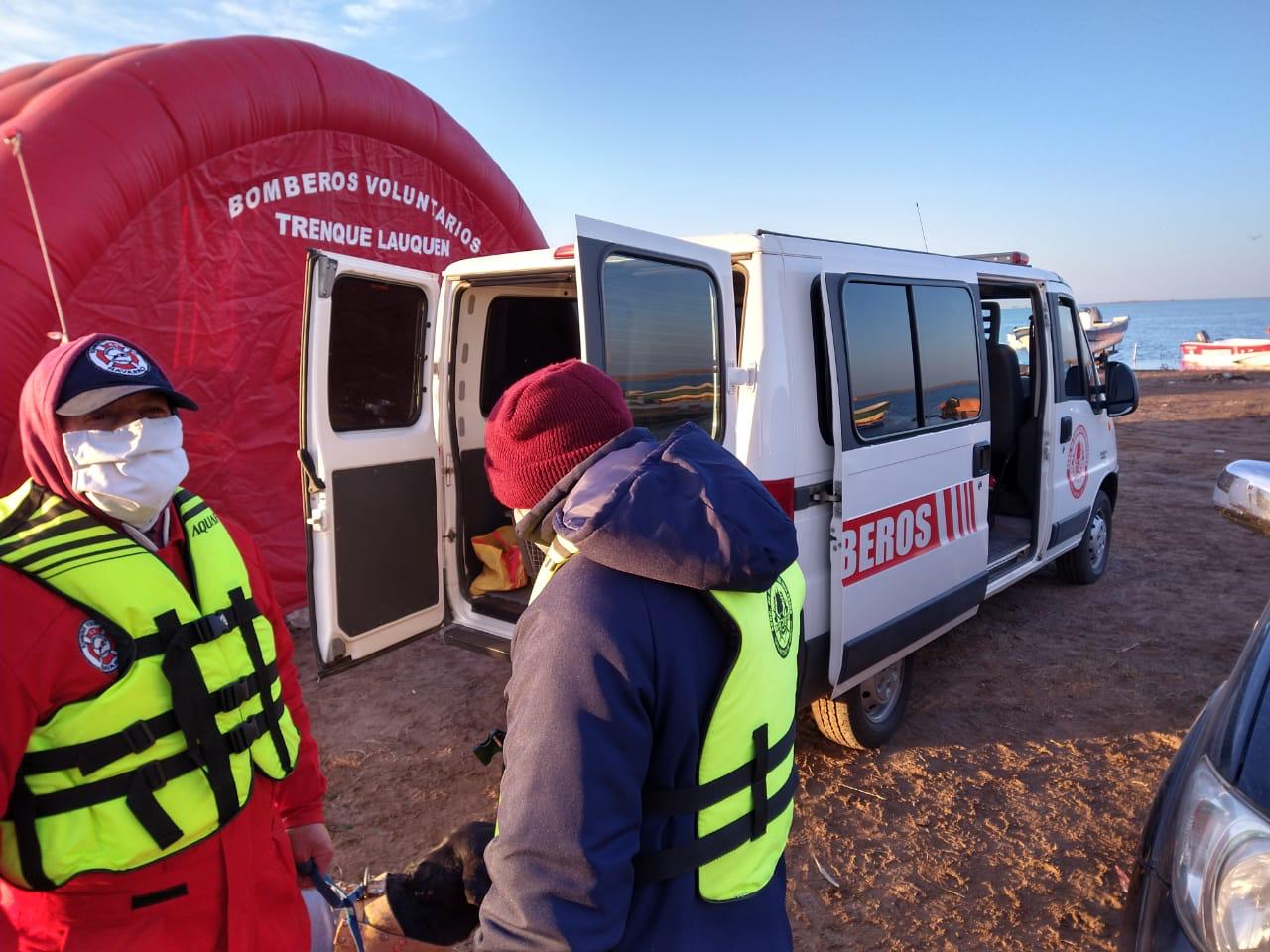 Hallazgo del cuerpo sin vida del pescador: el informe de Bomberos Voluntarios