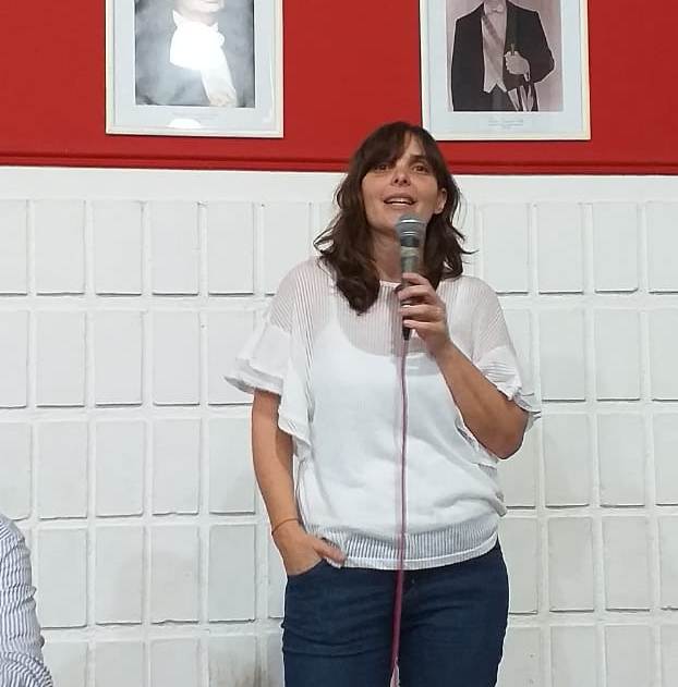 Gabriela Aimar: “Los radicales sabemos que nuestro partido fue fundamental en el desarrollo del distrito”