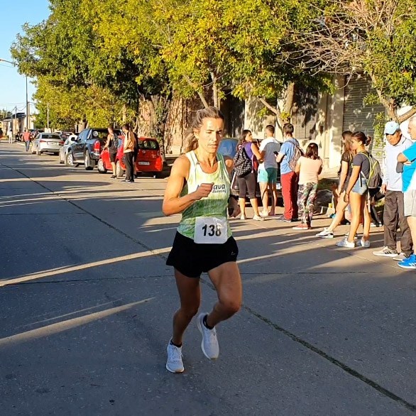 Paola Griffa ganó en Villegas la Maratón de la Mujer