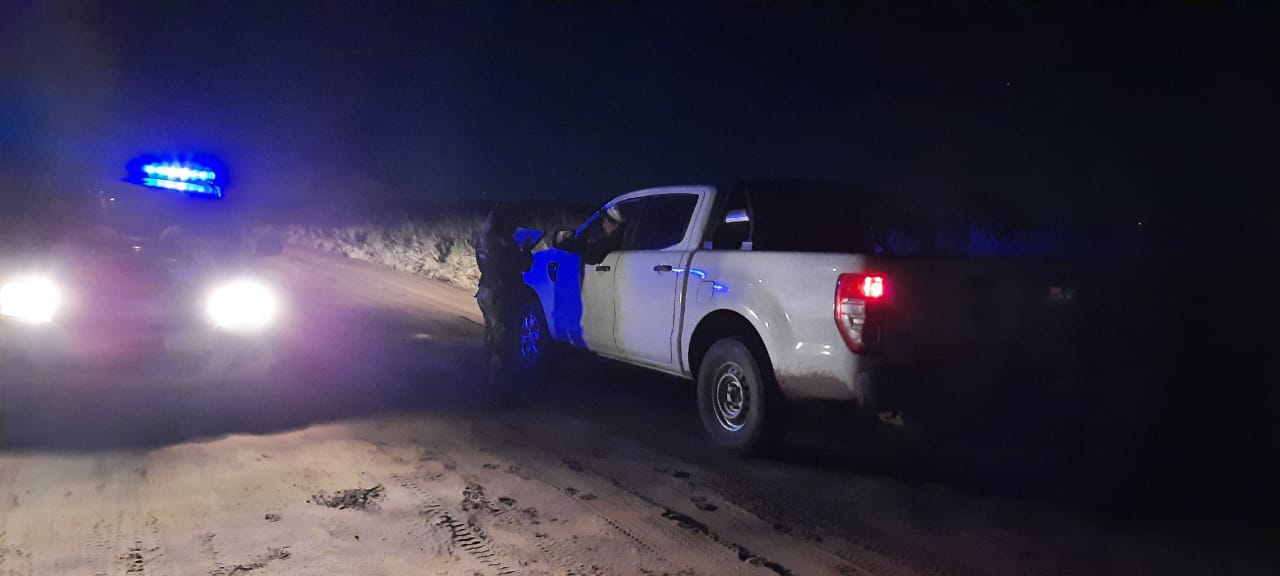 Por el DNU se infraccionaron a personas que circulaban por caminos vecinales sin permisos