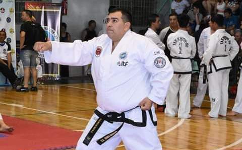 Nazareno García, un entrenador de taekwondo que se reinventó en la pandemia