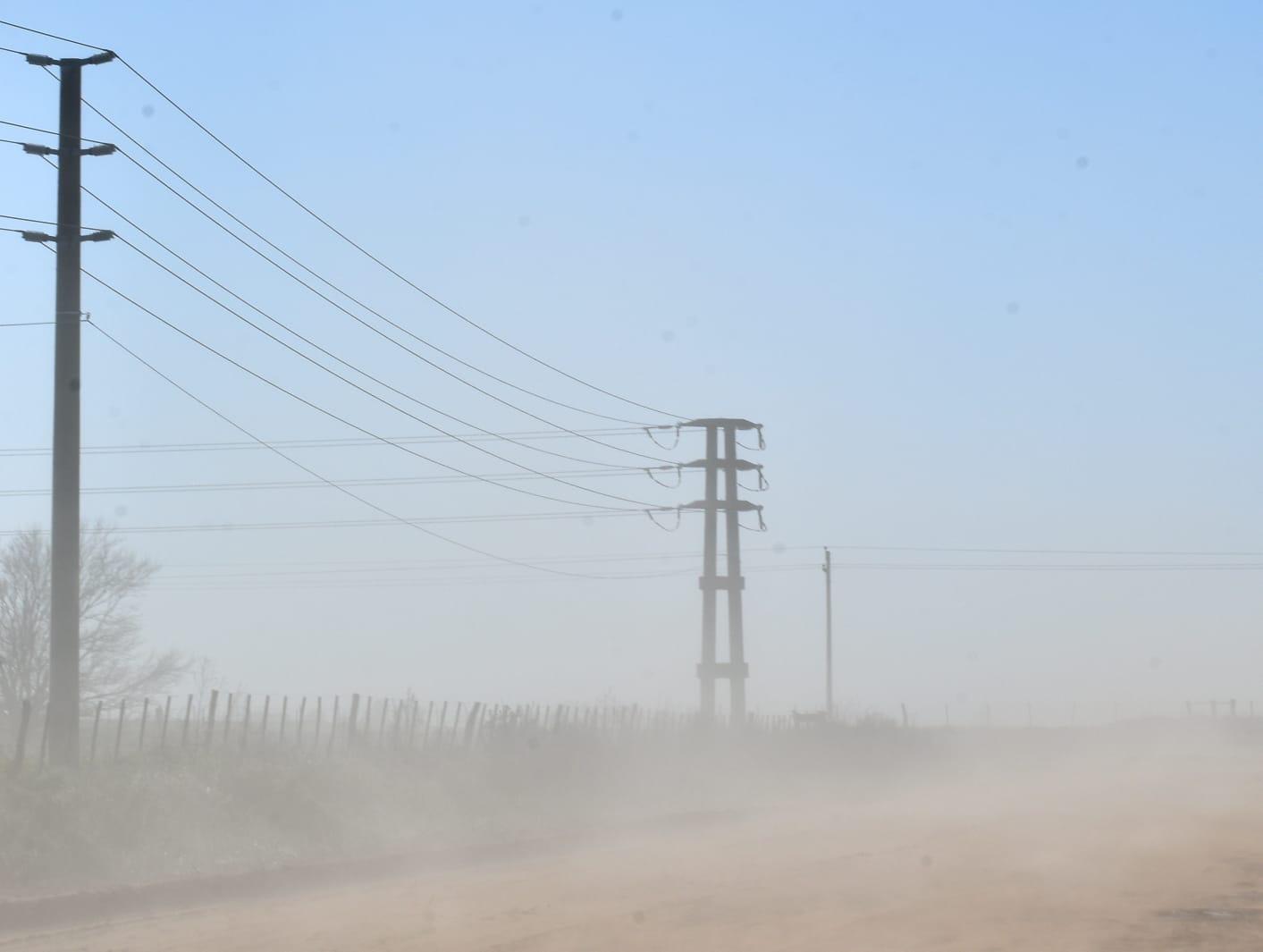 Lanzan alerta por fuertes vientos para Trenque Lauquen y la región