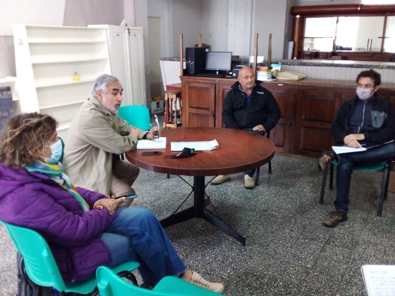 El intendente presidió una reunión de gabinete en Beruti