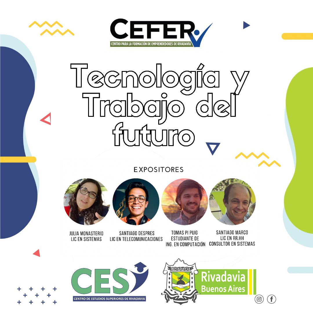 El CEFER invita a una charla sobre tecnología y el trabajo del futuro