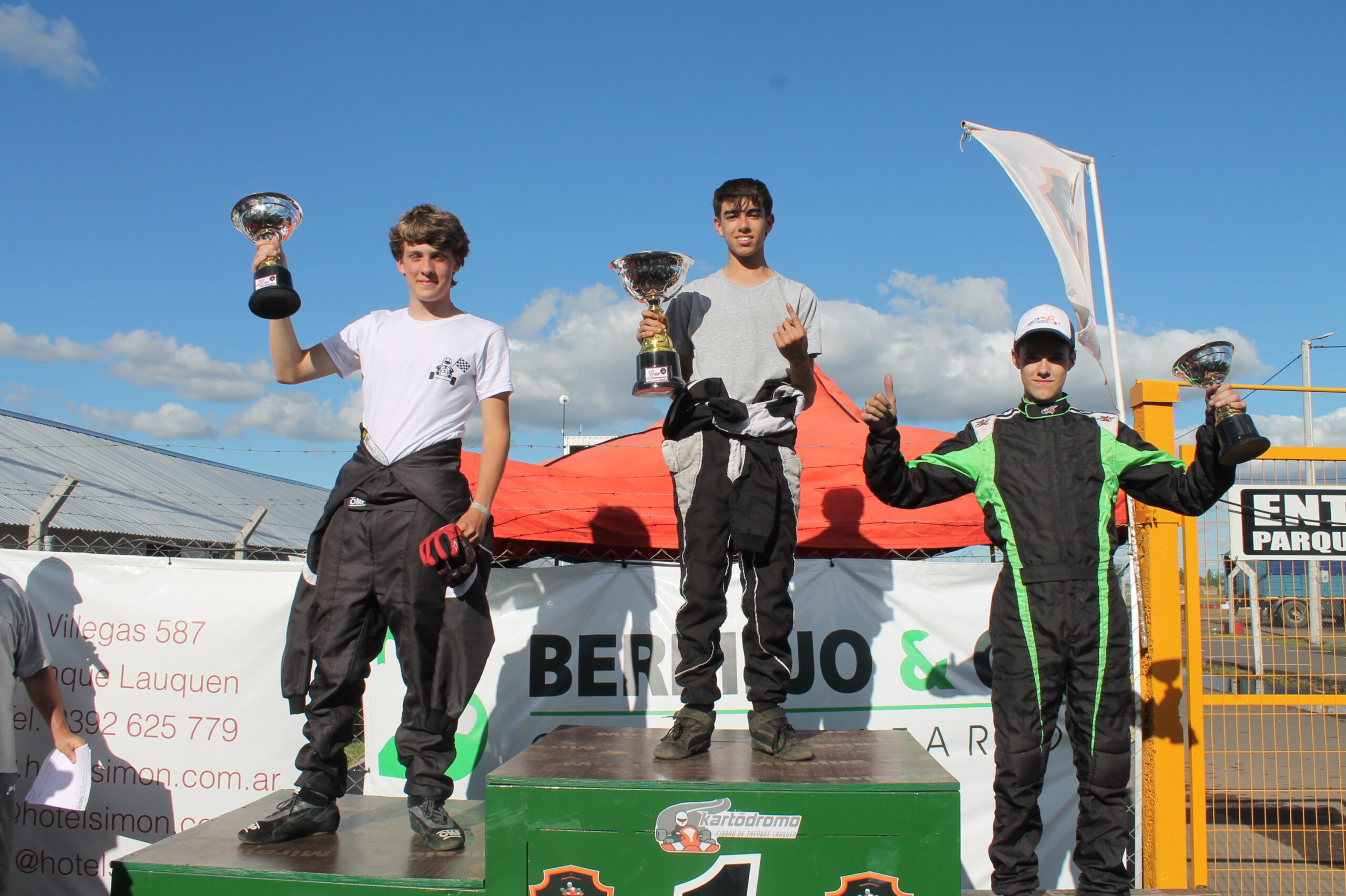 El Kart del Oeste tuvo su gran cierre en Trenque Lauquen