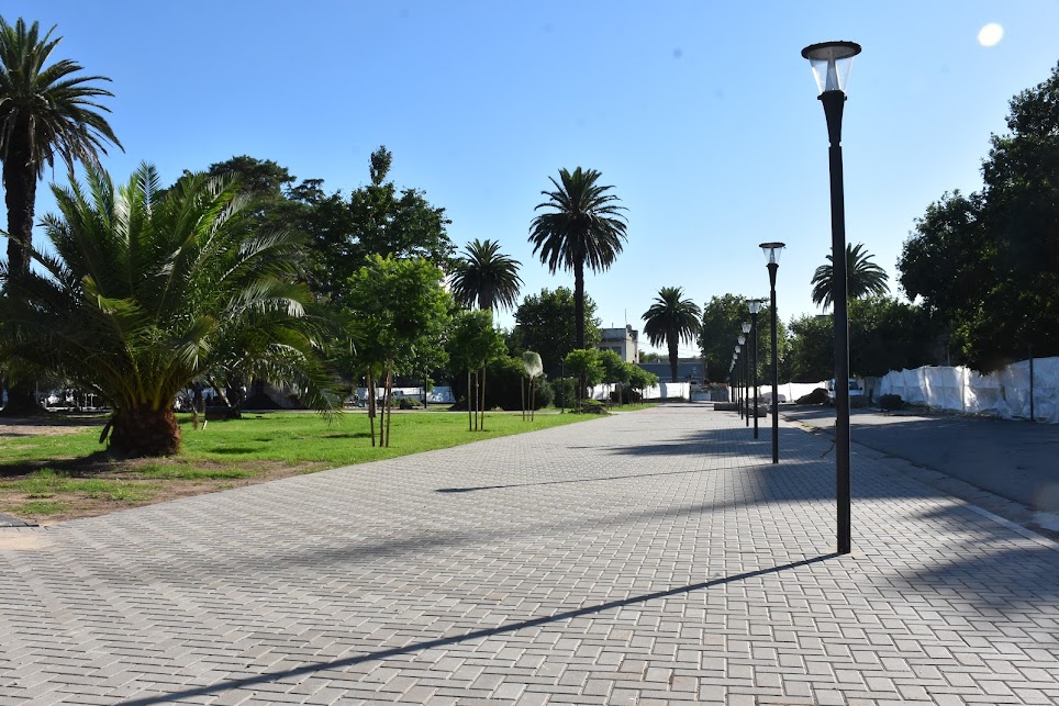 El viernes 25 de febrero quedará inaugurada la obra de remodelación de la Plaza San Martín