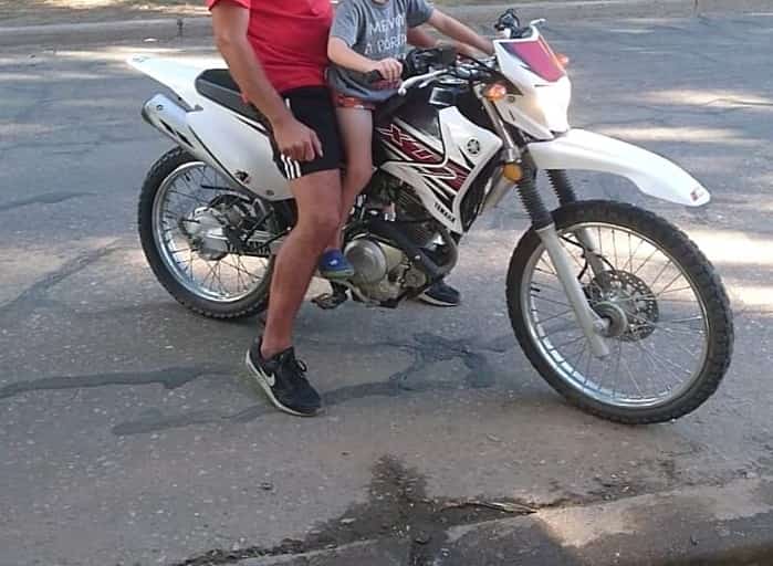 Se robaron una moto en la calle Presidente Uriburu