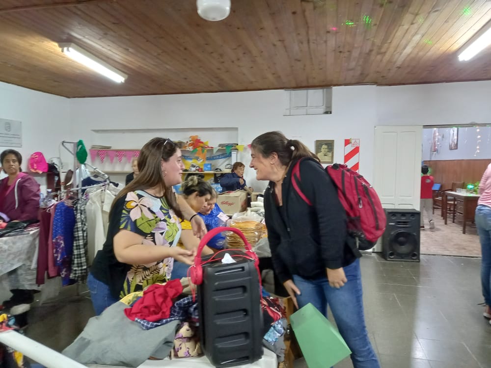 Se realizó una feria de la economía familiar en la sede del Partido Justicialista