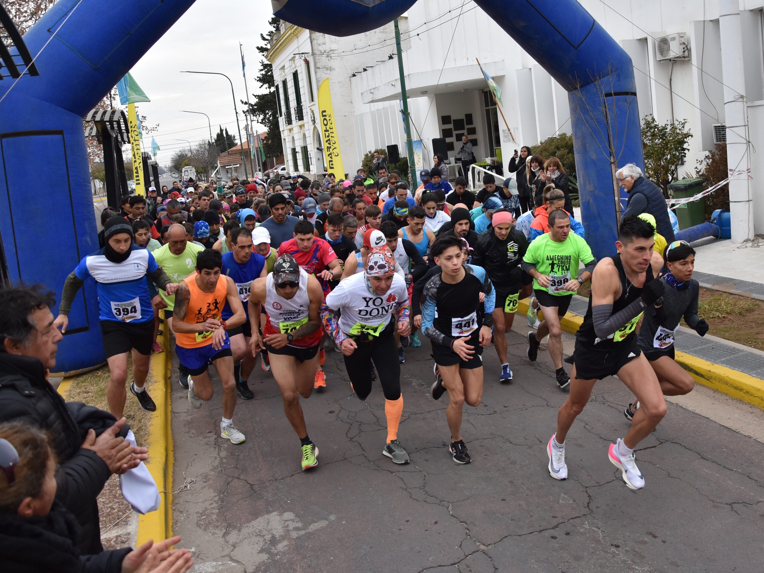 Se corrió en Tres Lomas la tercera fecha del campeonato Seis Ciudades