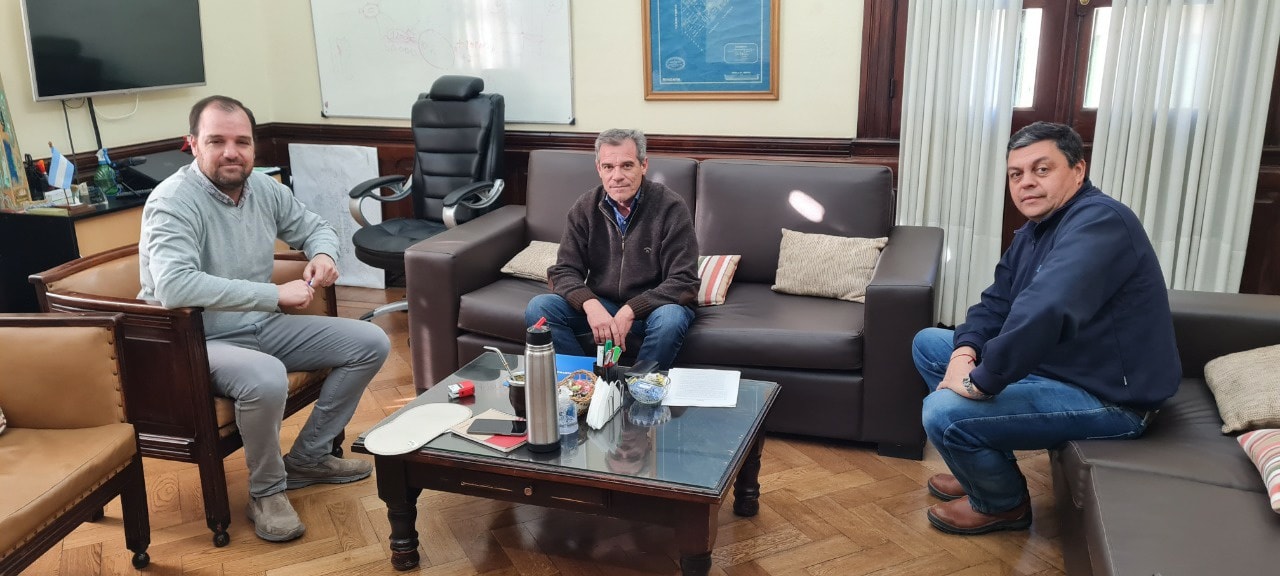 Gasoducto a Rivadavia: Reynoso se reunió con la empresa Camuzzi