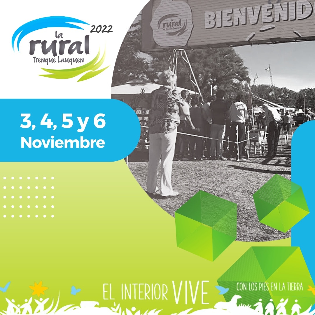 Vuelve la expo rural de Trenque Lauquen: será entre el 3 y 6 noviembre