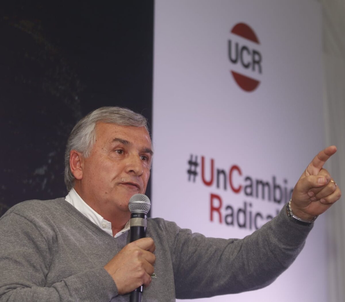 El Comité de la UCR recibe a Gerardo Morales con dirigentes de una amplia región