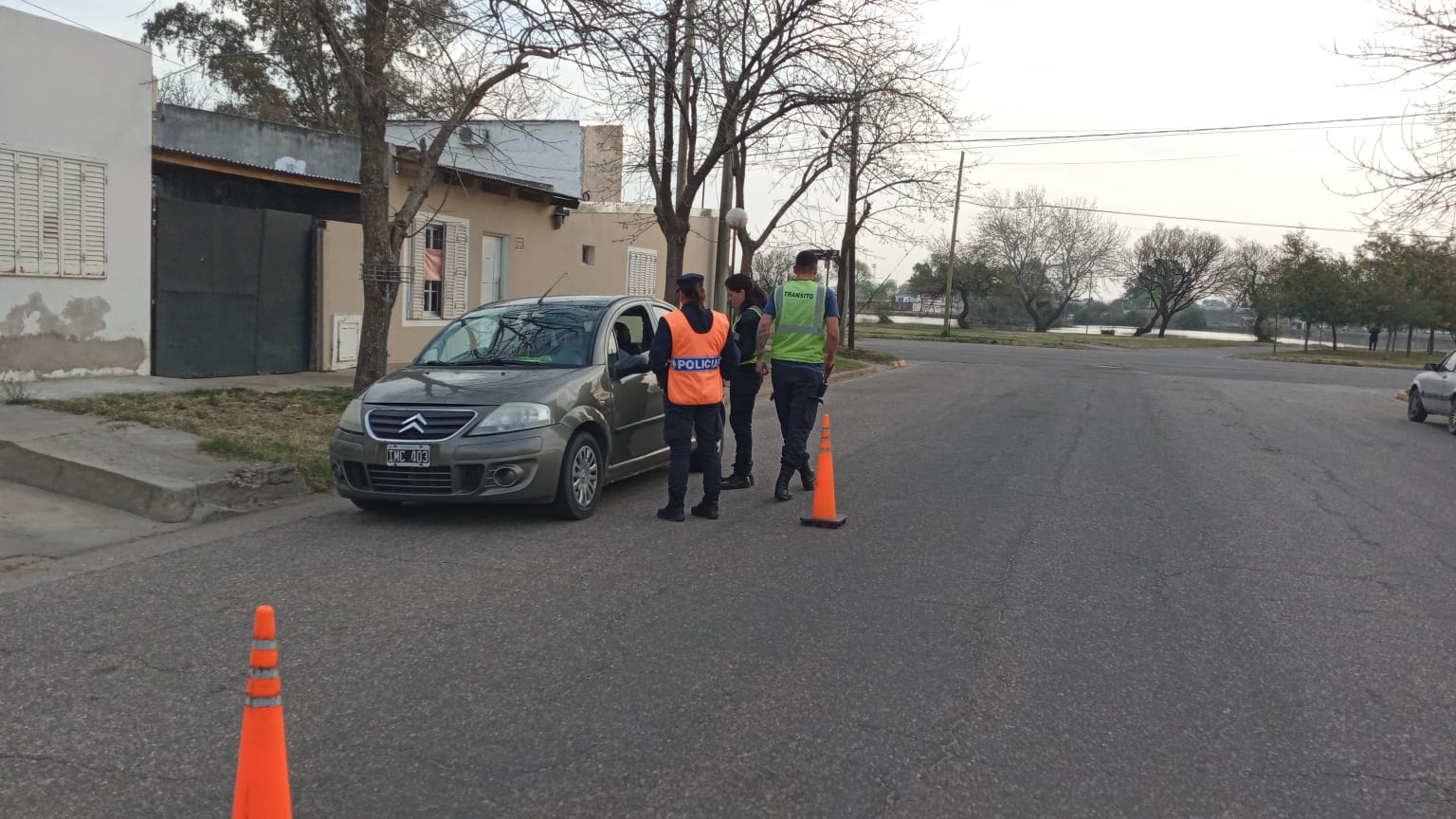 Fin de semana “movido”: 90 actas, 12 alcoholemias positivas y  3 accidentes