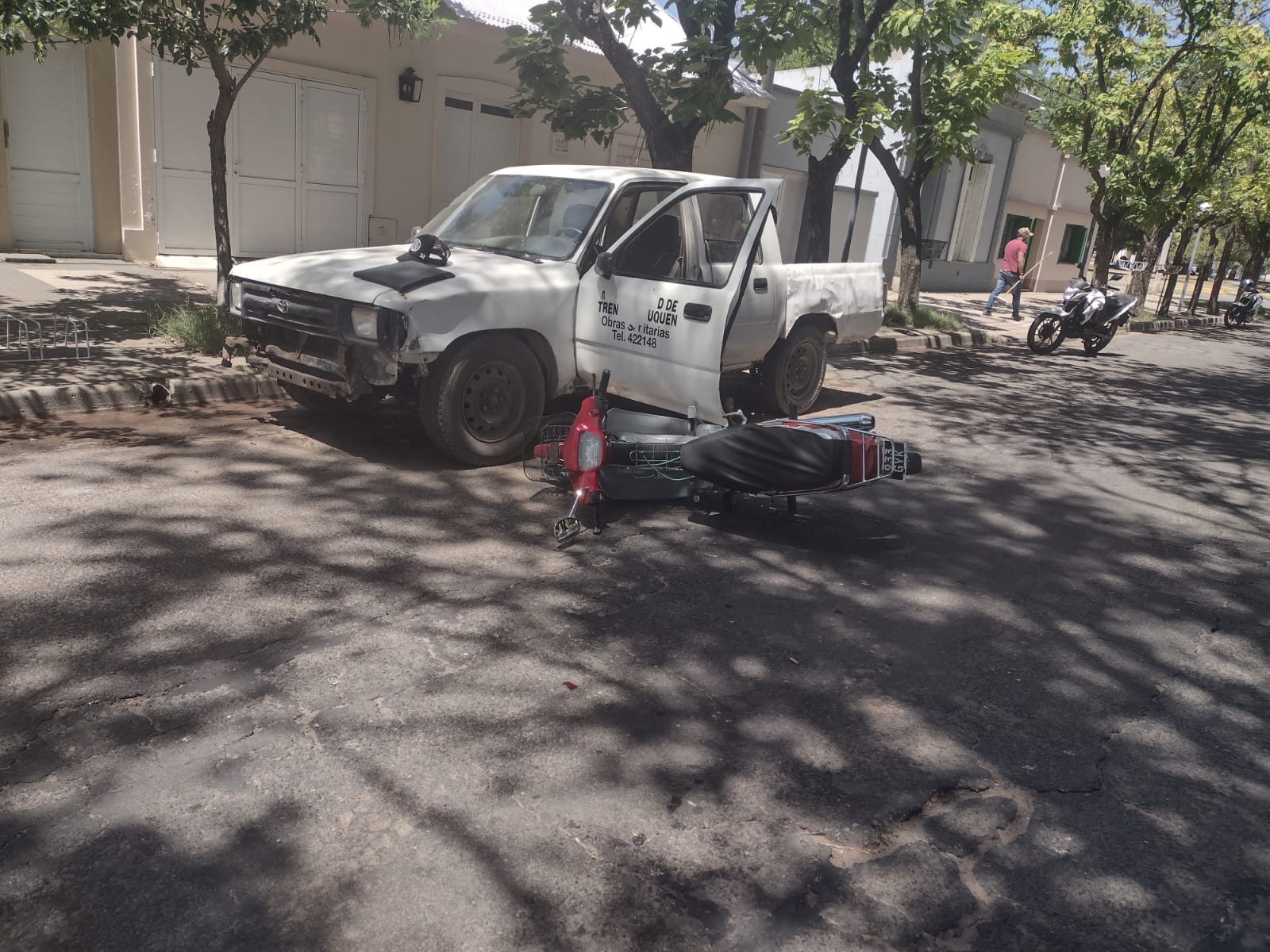 Dos motociclistas recibieron lesiones consideradas graves en accidentes en la ciudad