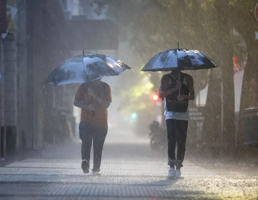 Aunque el pronóstico anuncia lluvias para todo el día, ya no hay alerta para nuestra región