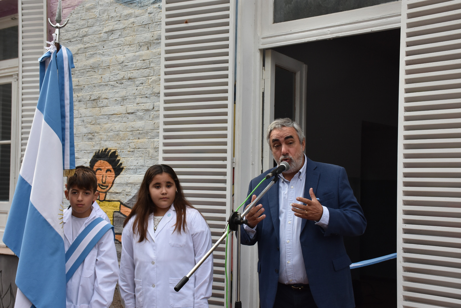 Día de fiesta en Girodías: inauguran la obra de la Escuela 44 y el Anexo de la Secundaria