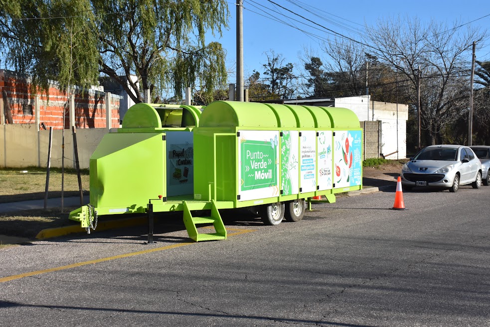 Después del feriado largo, retoman el programa Trenque Recicla con el Punto Verde Móvil