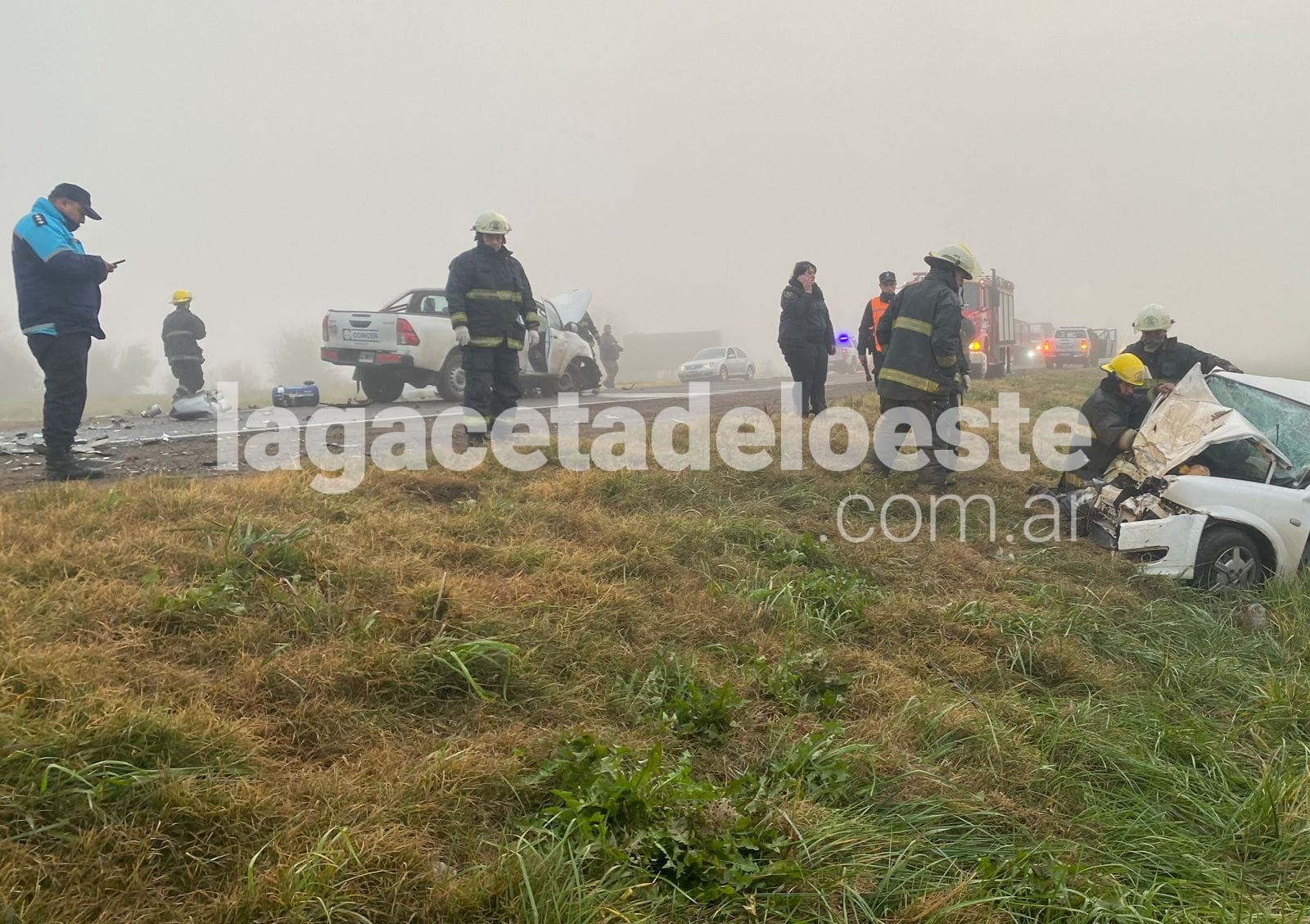 Una vecina de Trenque Lauquen falleció en un accidente en la ruta 5 cerca de Chivilcoy