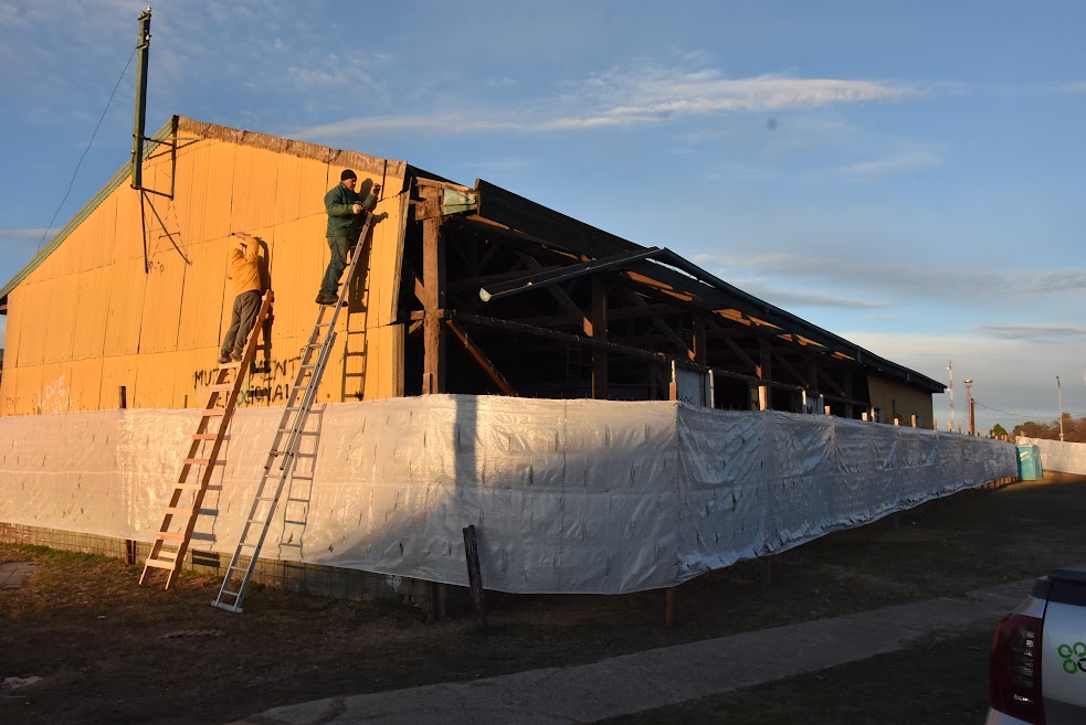 La Municipalidad inició la remodelación del galpón donde funcionará el Museo de Artes Visuales