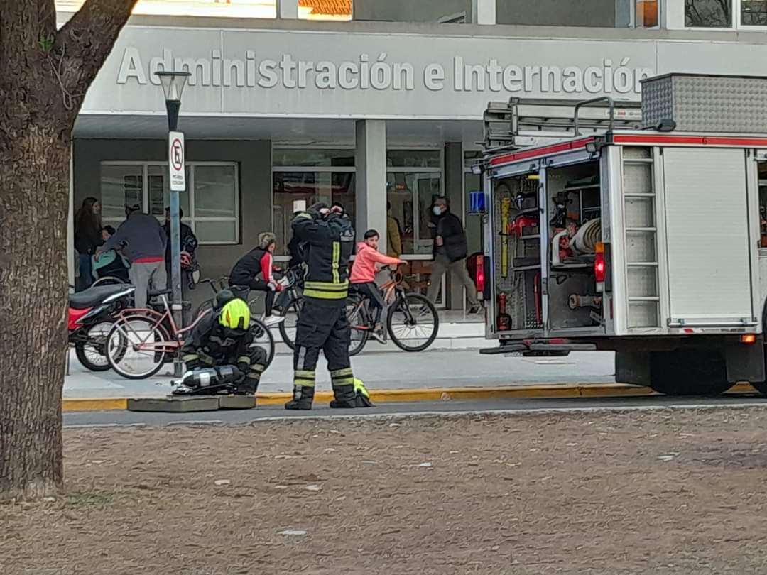 Un paciente incendió un colchón del Hospital: sólo se registraron daños materiales