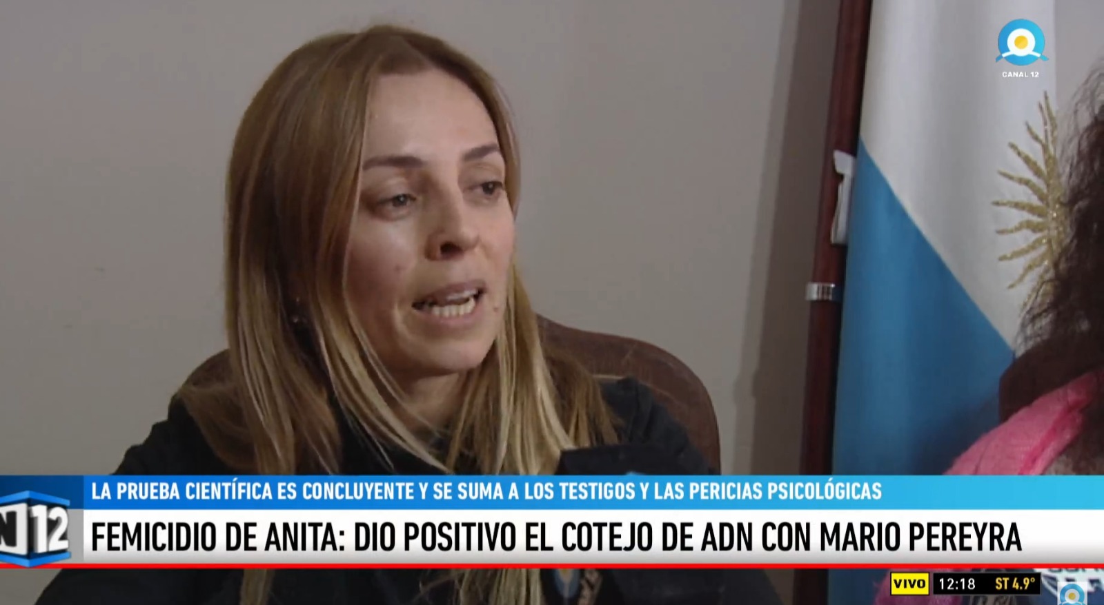 La Fiscal Talarico confirmó que las pruebas de ADN incriminan al único detenido por el femicidio de Anita Aristimuño