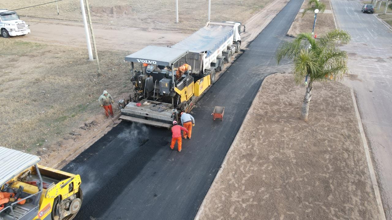 Pellegrini: intensa actividad del área de Obras Públicas