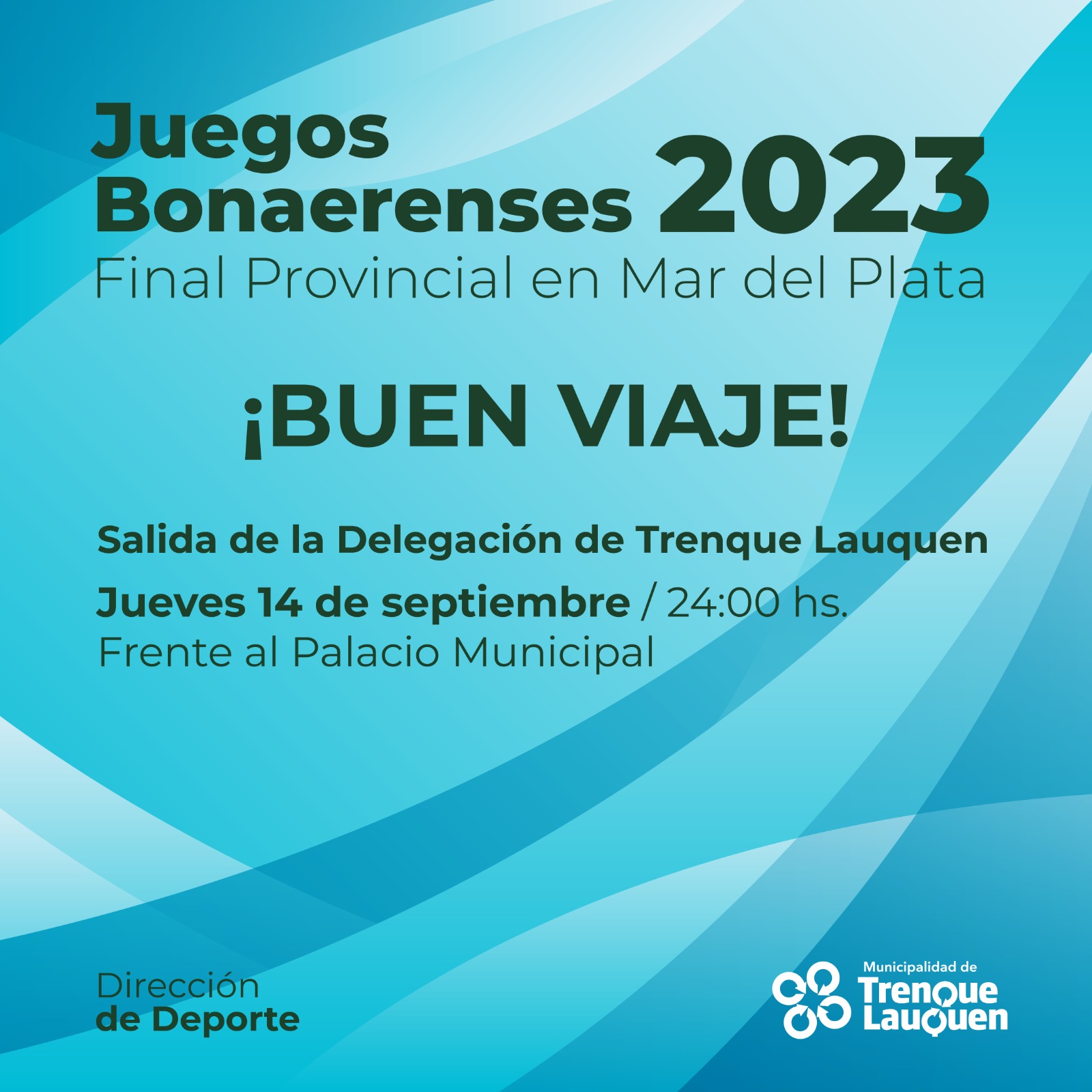 Una delegación con 370 personas viaja mañana a la noche a la final de los Torneos Bonaerenses