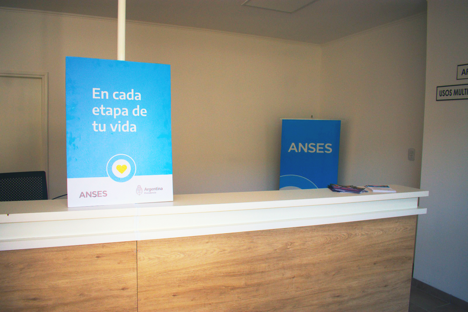 El lunes inauguran en 30 de Agosto la oficina de Anses