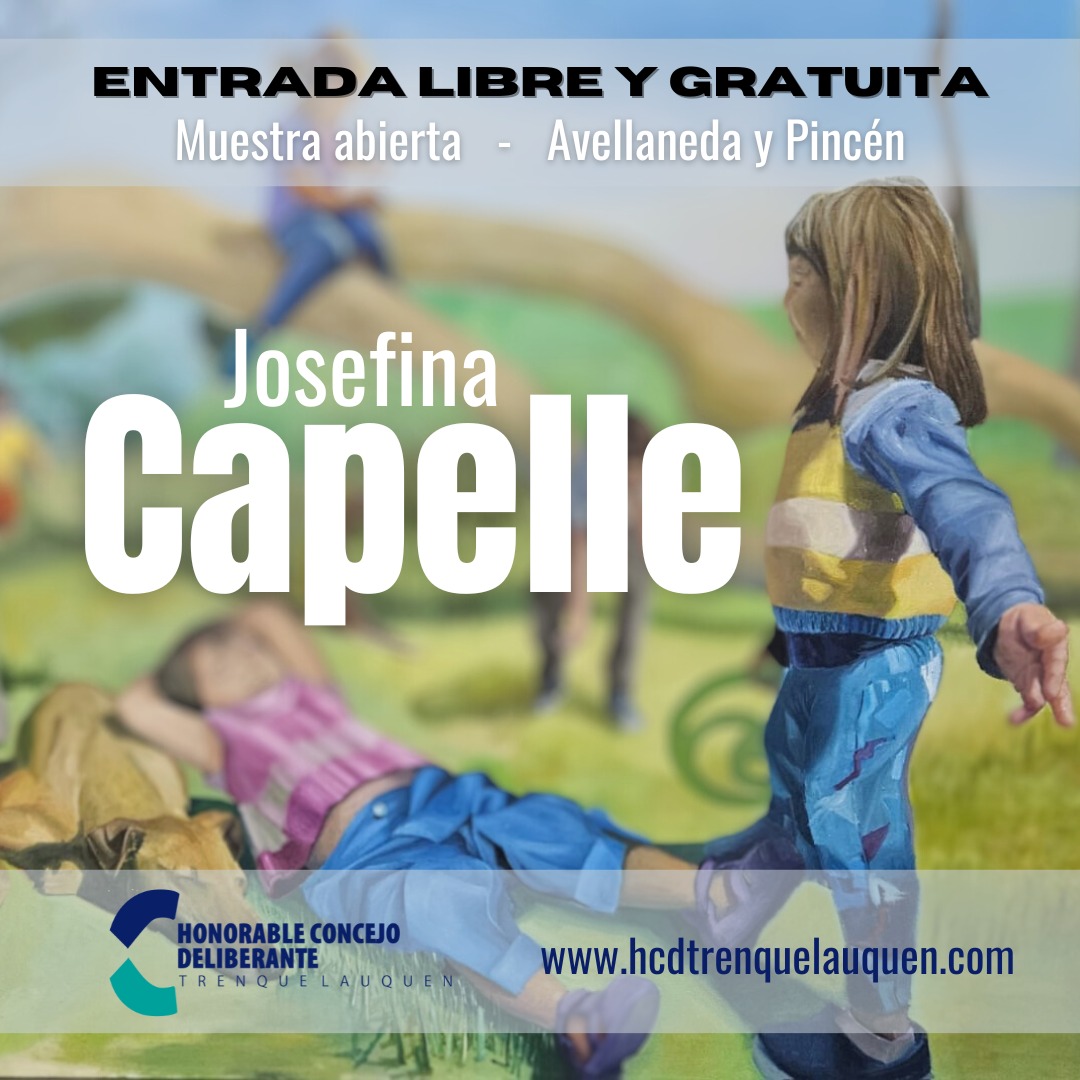 Con obras de Josefina Capelle el HCD cierra el recorrido artístico 2023