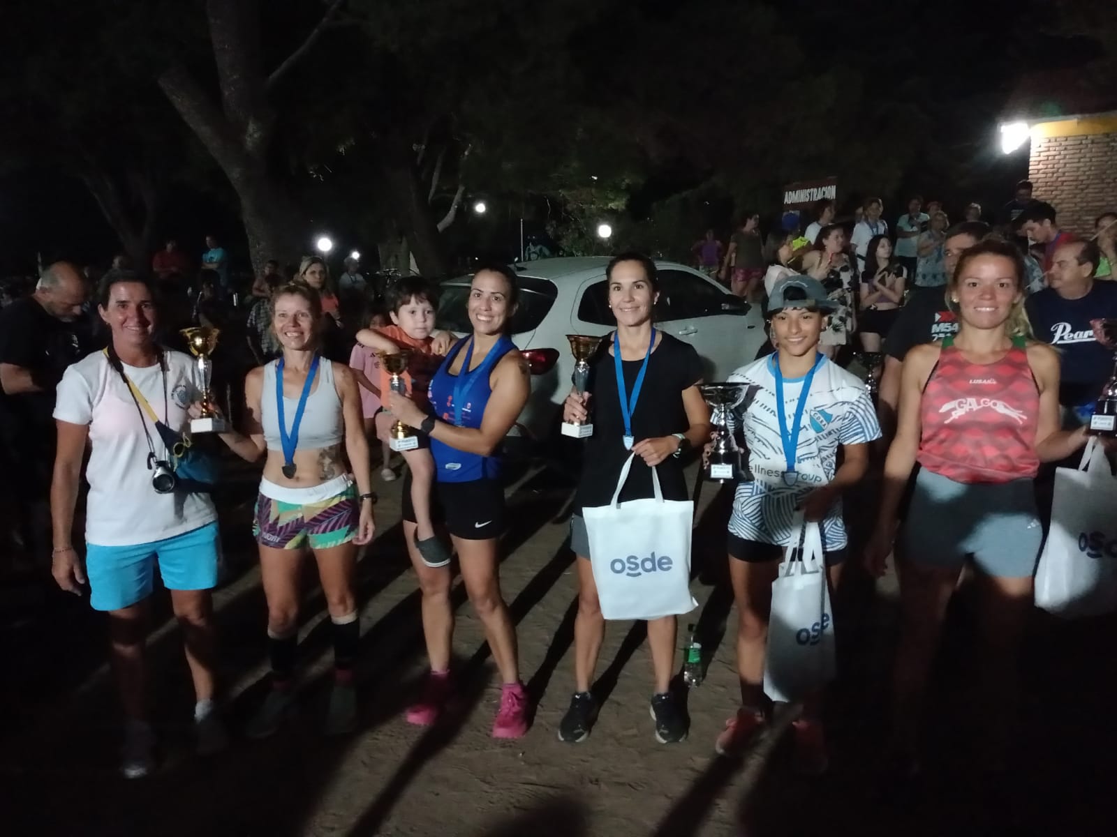 Clasificación de la tercera maratón nocturna en Barrio Alegre