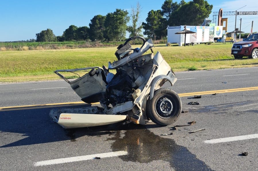 Cuatro personas en terapia intensiva tras el grave accidente sobre ruta 5