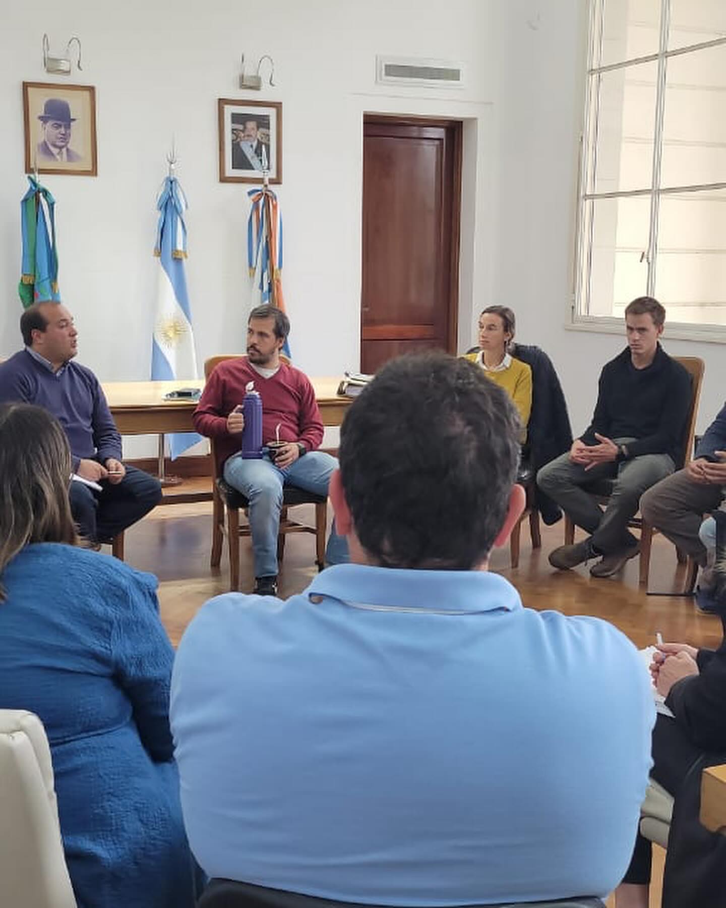 Preocupada por los caminos, la Sociedad Rural se reunió con el Intendente