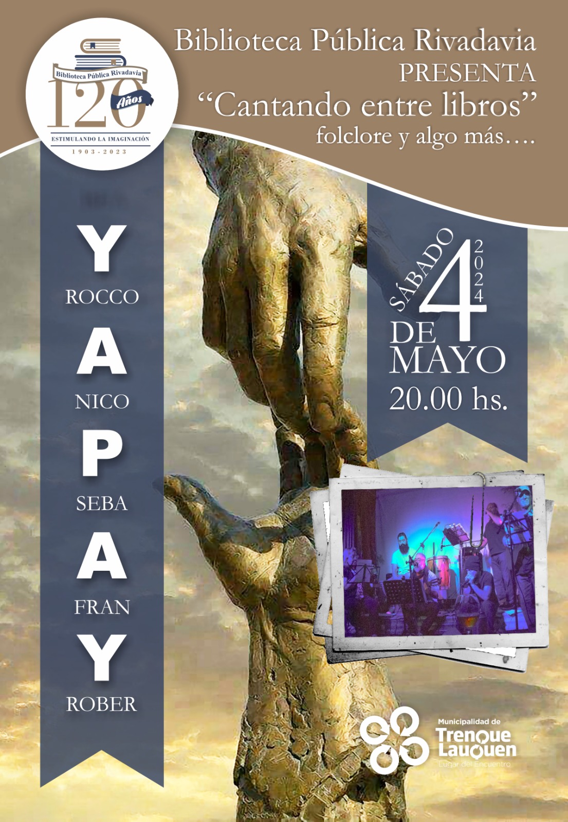 “Yapay” abre la temporada de espectáculos en la Biblioteca Rivadavia