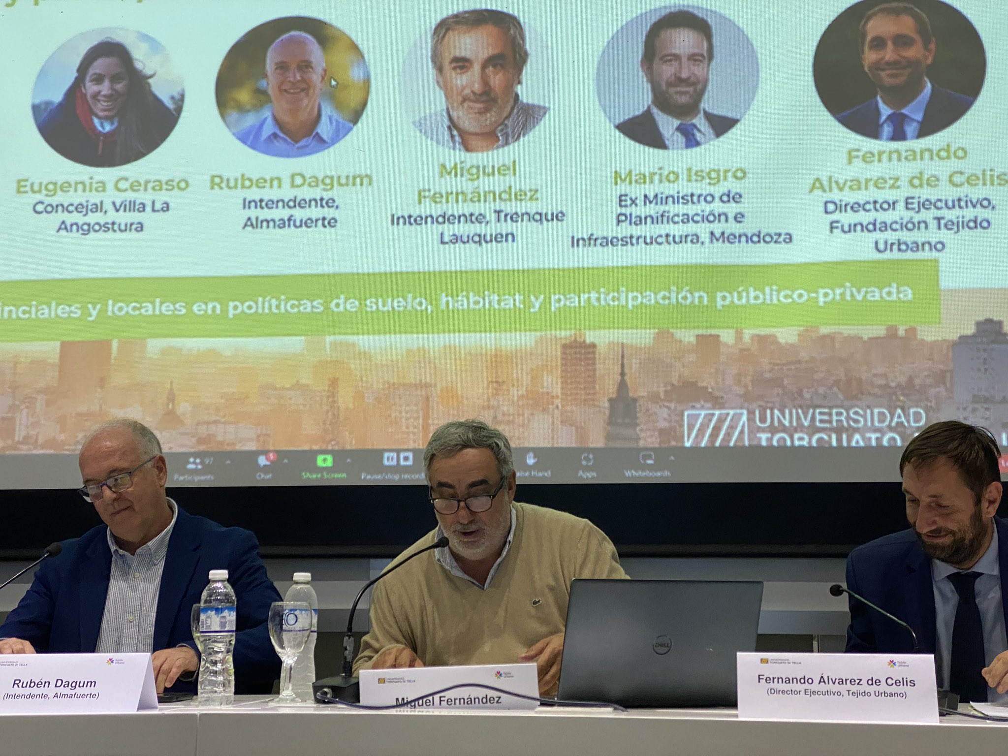 Miguel Fernández disertó sobre políticas de acceso a la vivienda en la Universidad Di Tella