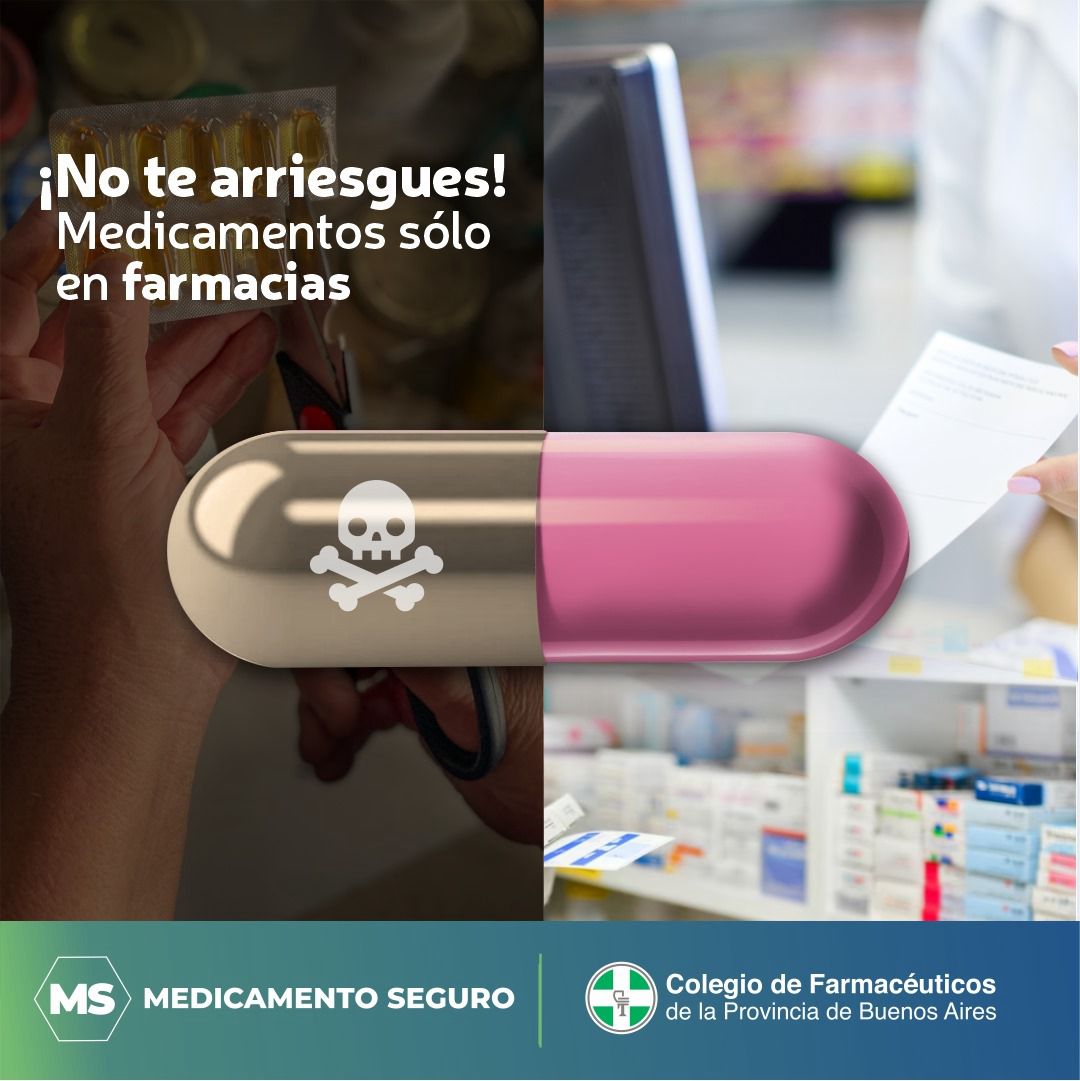 El Colegio de Farmacéuticos se suma a la campaña «Medicamento Seguro»