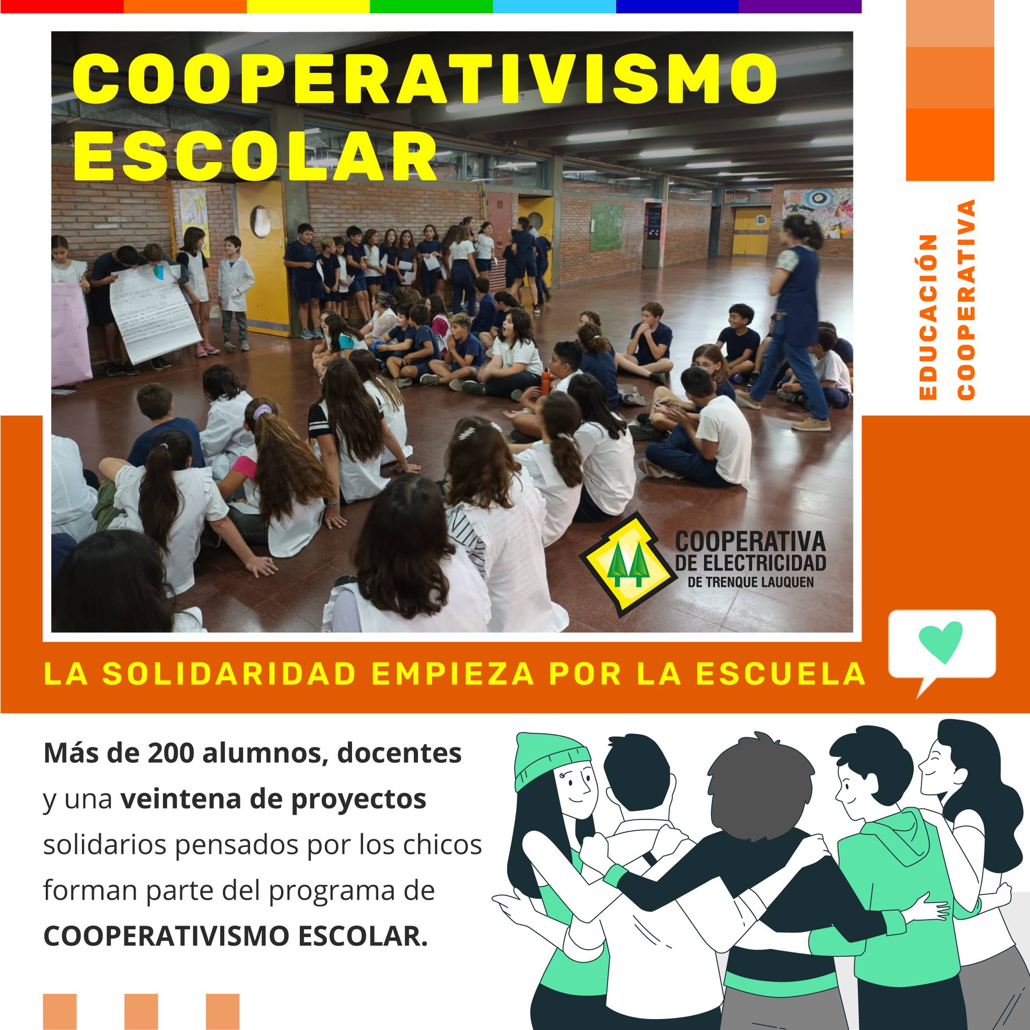 Destacan el proyecto de cooperativismo escolar en Trenque Lauquen